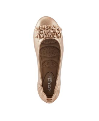 Women’s Bow Detail and Scrunch Back Ballay Ballet Flats