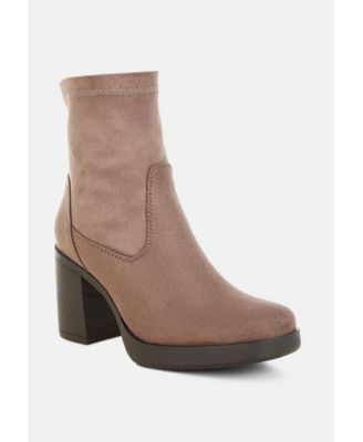 Womens Enito Microfiber Sock Boots