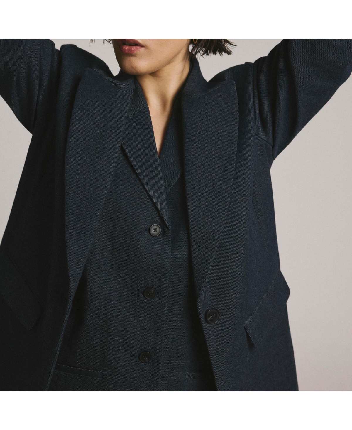 Universal Standard Women's Denim Look Vest