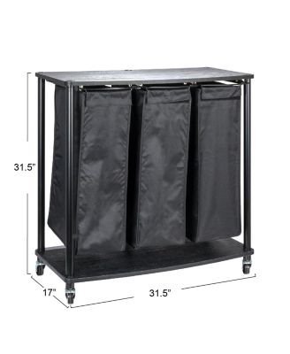3-Bag Laundry Sorter