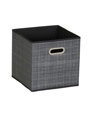 Fabric Storage Bins 6 Piece Set, Tan