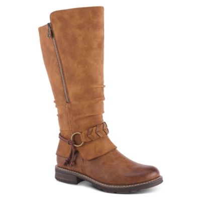 Kabuta Women's Tall Boot with Side Zipper