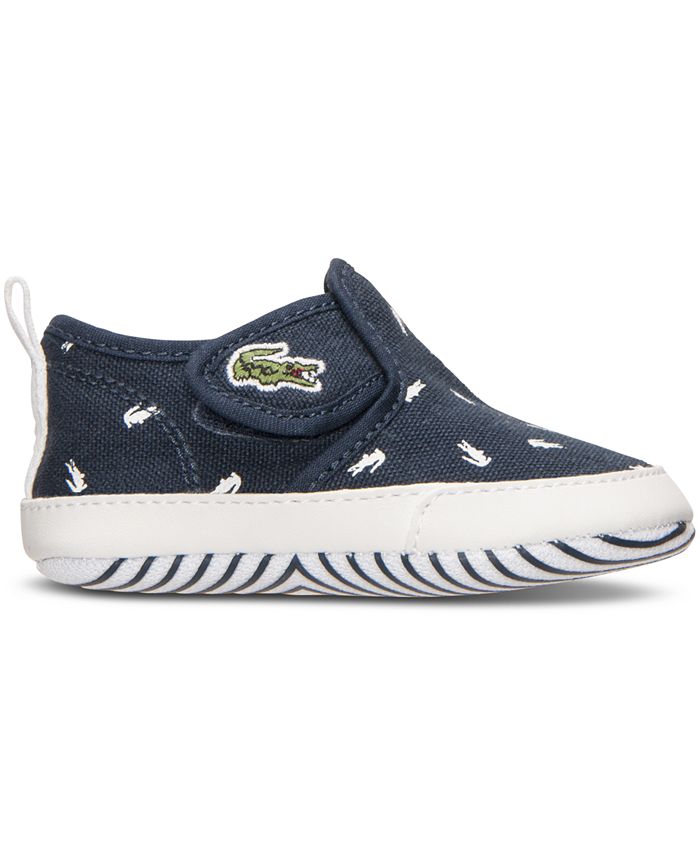 Lacoste Infant Boys' Gazon Print Crib Sneakers from Finish Line Macy's