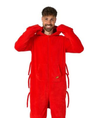 Men's Shark Costume Outfit - Animal Body Suit for Adults