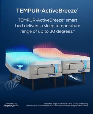 Active Breeze 2.0 Medium Hybrid 13" Tight Top Mattress Set, King