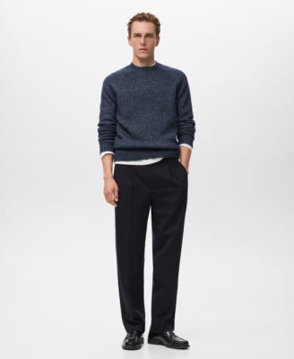 Men's Regular-Fit Pleated Pants