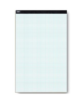 Graph Paper, Grid Paper, 4x4 (4 Squares Per Inch), 17"x11",