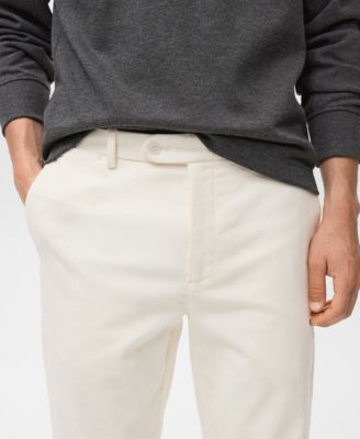 Men's Regular Fit Corduroy Cotton Pants