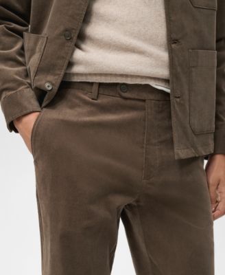 Men's Regular Fit Corduroy Cotton Pants