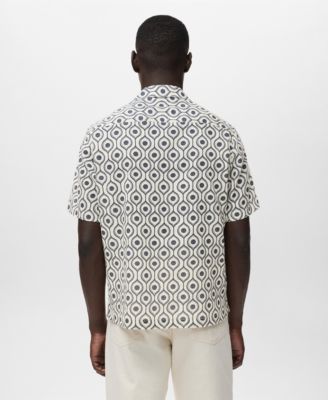Men's Relaxed-Fit Printed Shirt
