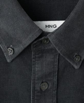 Men's Classic-Fit Micro-Corduroy Shirt