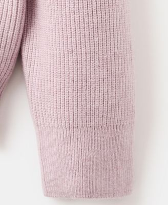 Men's Knitted Ribbed Sweater