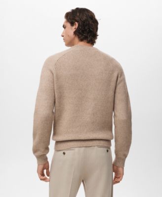 Men's Fine-Knit Wool-Blend Sweater