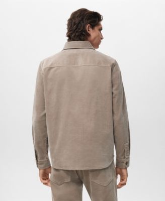 Men's Corduroy Cotton Overshirt