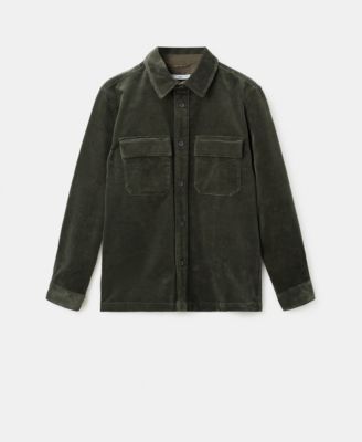 Men's Corduroy Pockets Overshirt