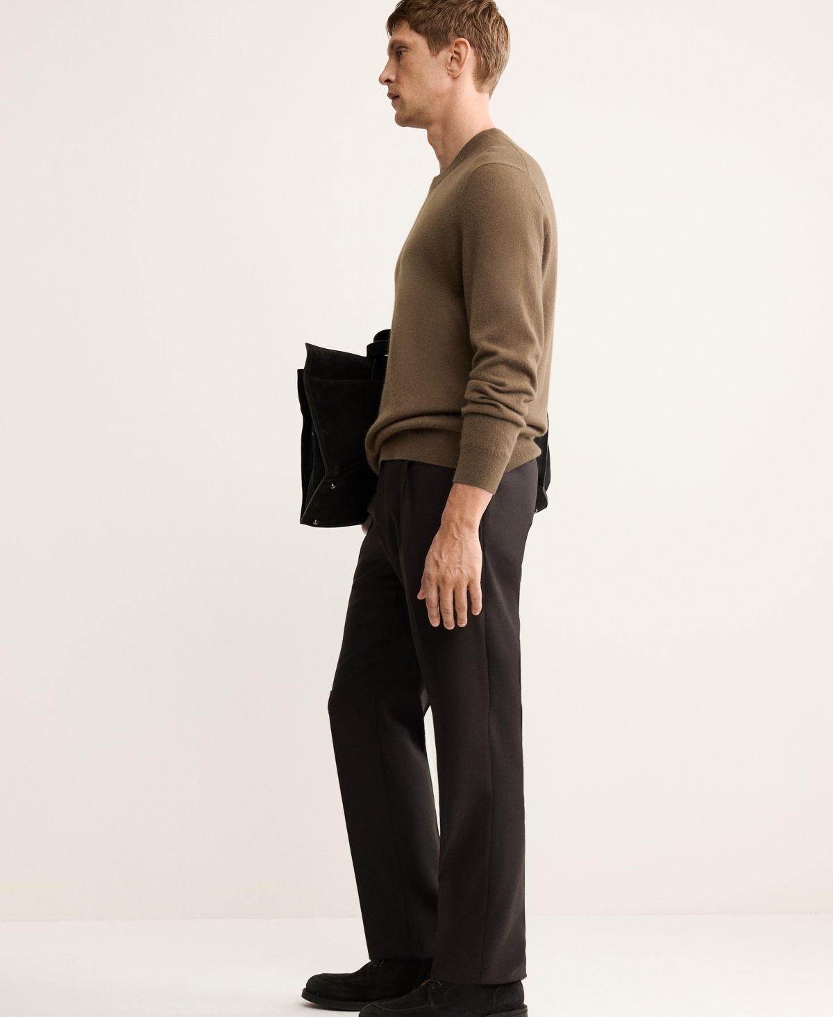 Mango Men's Cashmere Regular-Fit Sweater