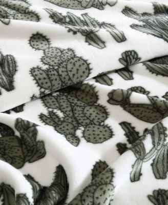 Printed Ultra Soft Plush Fleece Throw, 50" x 70"