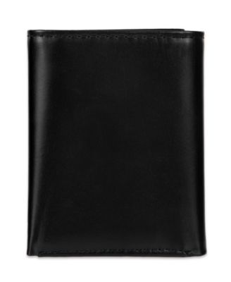 Men's Extra Capacity Trifold Leather Wallet