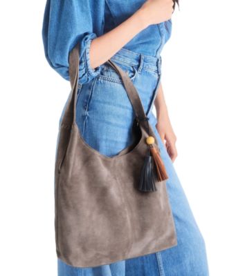 Huntley Leather Hobo Bag
