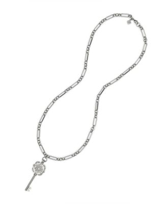 Byzantine Collection Long Key Pendant Necklace 