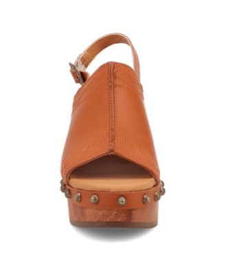 Women's Clover Wooden Sandal