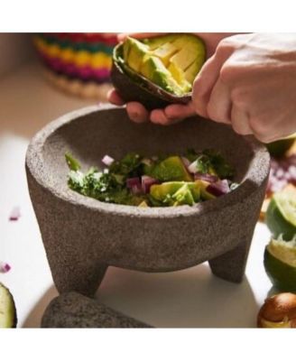 Molcajete in Tortila Basket