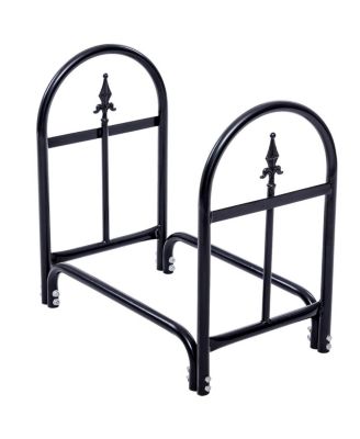 2 Feet Outdoor Heavy Duty Steel Firewood Storage Holder