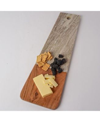 Marble Charcuterie Board - Tan