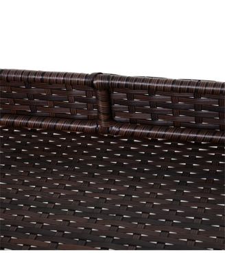 Portable Outdoor Grill Cart with Prep Space and Storage