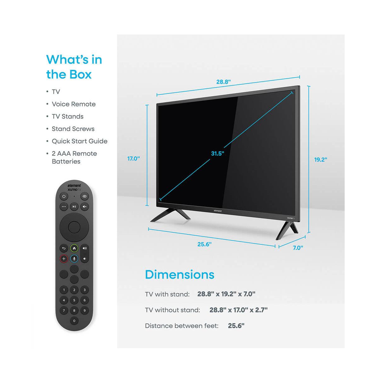 32" Genesis Series 720p Hd Led Smart Xumo Tv - E300AE32CG