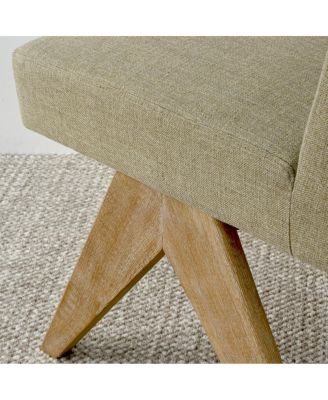 3-Piece Round Dining Table Set for 2, Small Kitchen Table with Rubberwood Legs and Upholstered Chairs for Apartment or Nook