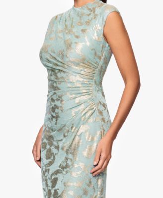 Petite Crinkle Detail Gown