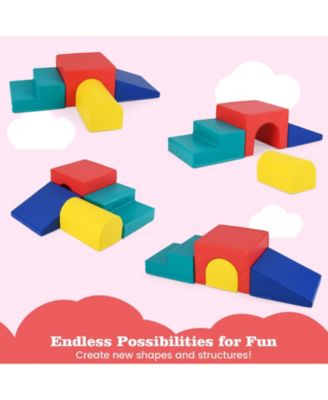 4-Piece Climb and Crawl Foam Block Play Set
