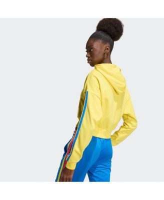 Women's Yellow Colombia National Team FIFA x World Cup Alphaskin Cropped Hoodie