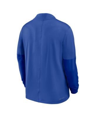 Men's Royal Duke Blue Devils One Goal Performance Half-Zip Pullover Sweatshirt