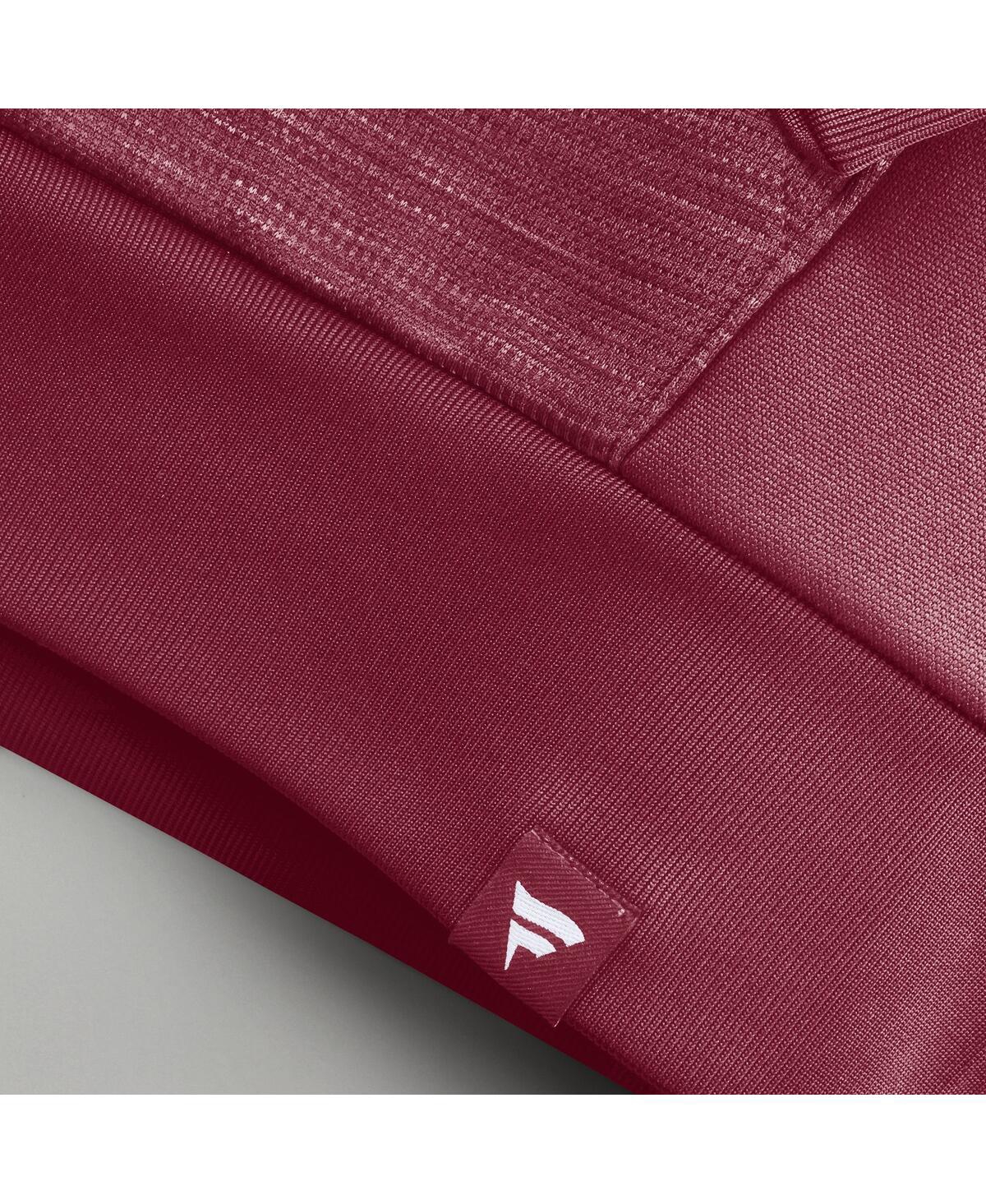 Men's Wine Cleveland Cavaliers Back Door Cut Play Defender Full-Zip Hoodie