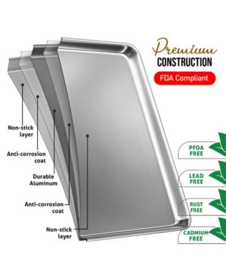 Non-Stick 2-Pc. Baking Sheet Set