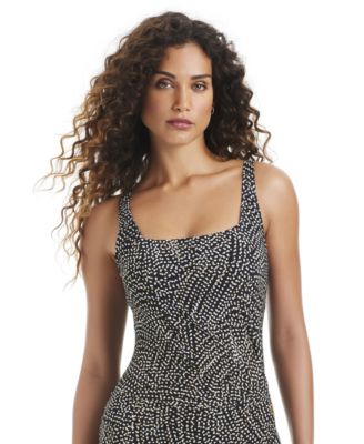 Women's On The Dot Printed Swimsuit Dress