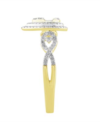 Diamond Ring (1/3 ct. t.w.) in 10k Yellow Gold
