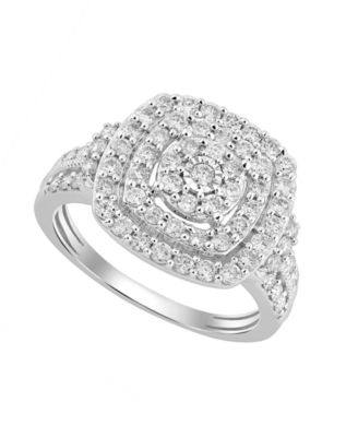 Diamond Ring (1 ct. t.w.) in 10k White Gold