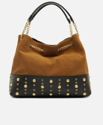 Dallas Medium Suede Hobo Bag