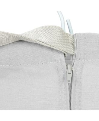 Door Hanging Laundry Bag, Grey