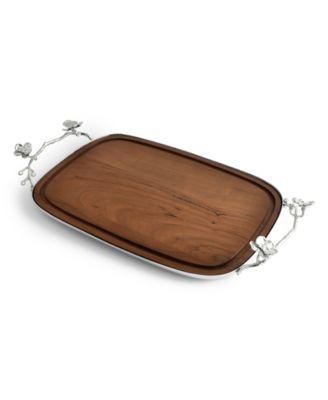 White Orchid Bread Board