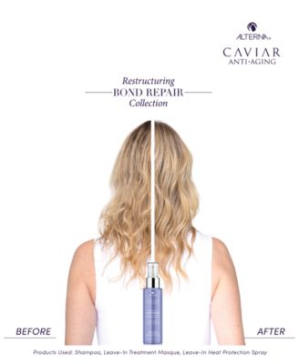 Caviar Anti-Aging Restructuring Bond Repair Leave-In Heat Protection Spray, 4.2-oz.