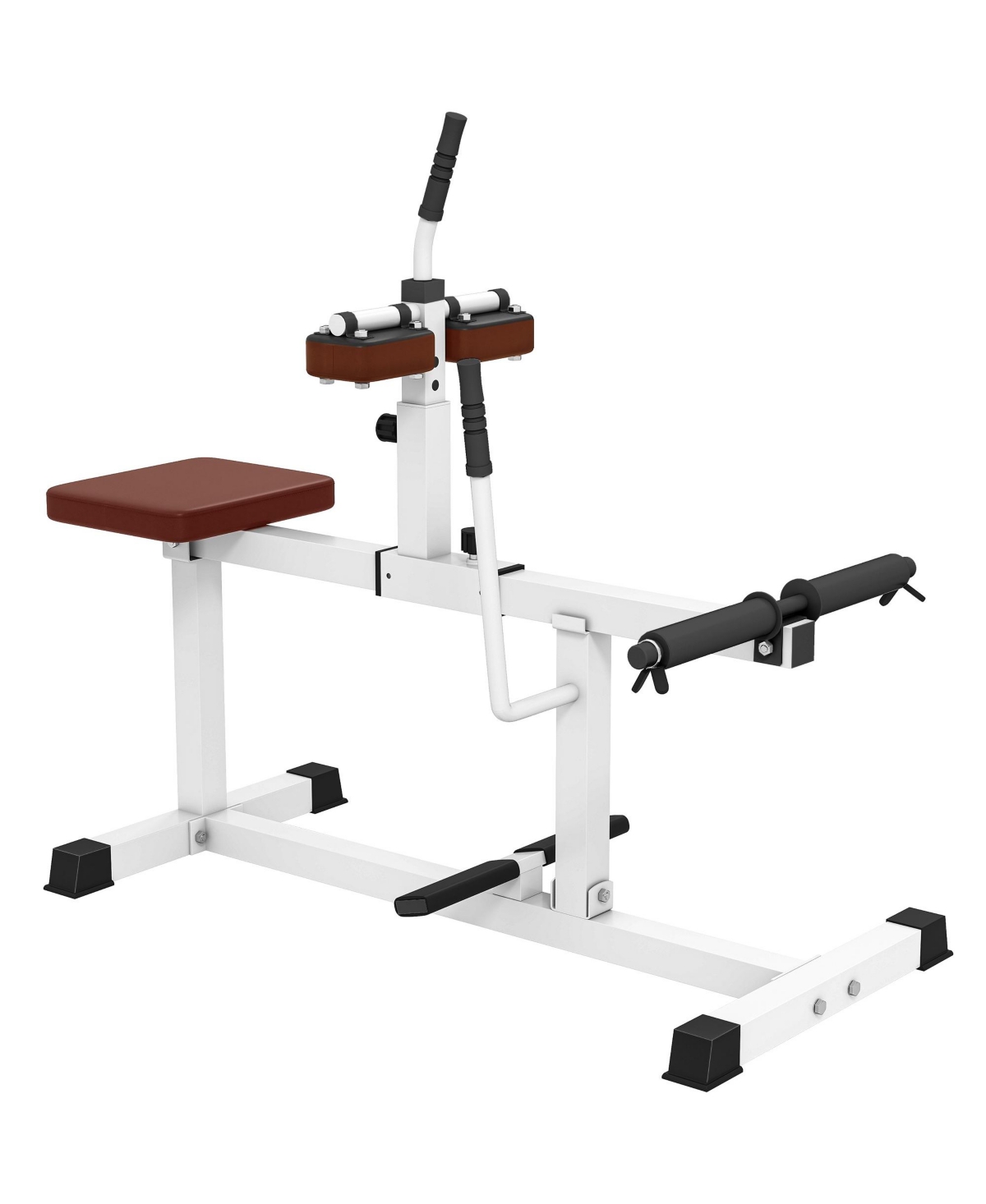 Soozier Adjustable Seated Calf Raise Machine Leg Press Strength Training Gym Equipment