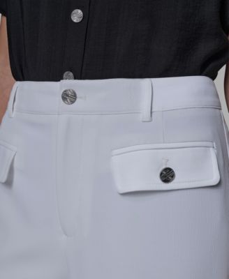 Women's Mid Rise Straight Leg Pants