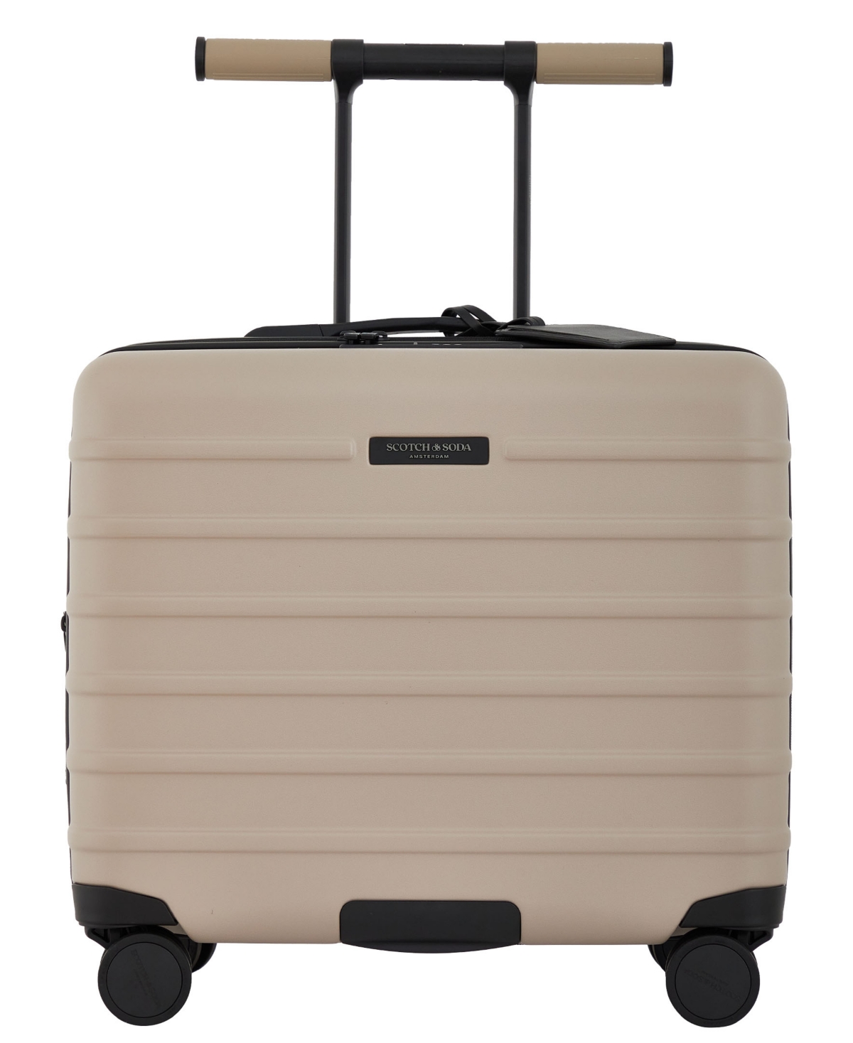 Scotch & Soda Tilburg 19" Carry-on Briefcase Luggage In Gray