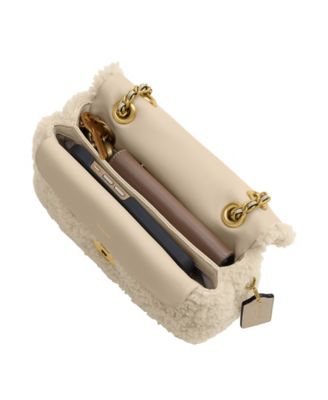 Tabby Small Shearling Crossbody Bag 20