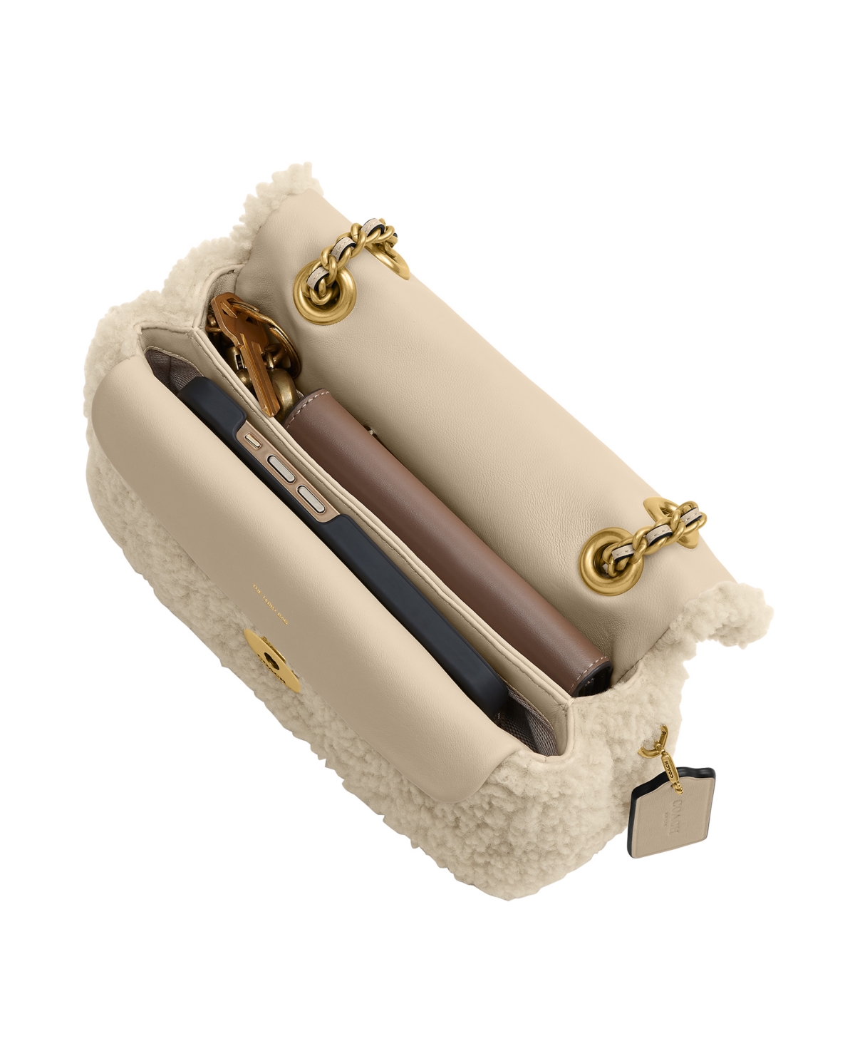 Coach Tabby Shearling 20 Small Shoulder Bag