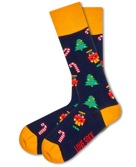 Носки Noel для мужчин — Love Sock Company, цвет: Тёмно-синий